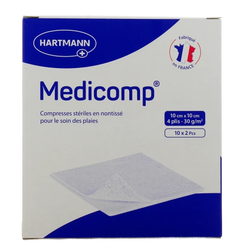 Hartmann Medicomp Compresses Non-Tissé
