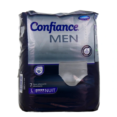 Confiance Men Sous-Vêtements Absorbants