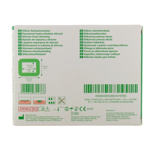 Suprasorb P Sensitive Pansements Hydrocellulaires siliconés