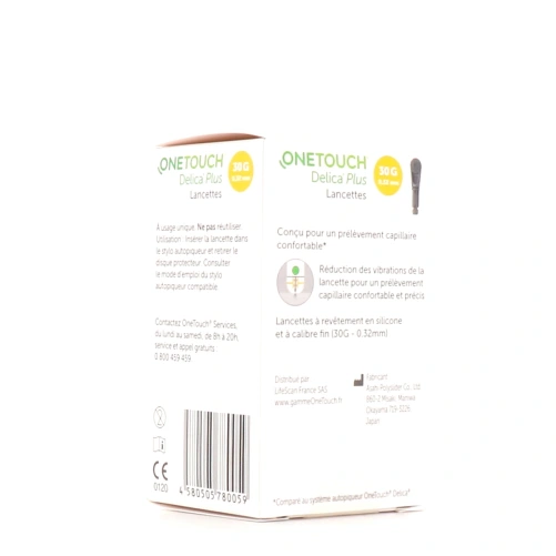 OneTouch Delica Plus Lancettes Stériles