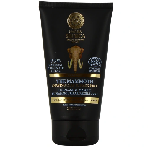 Natura Siberica Rasage et Masque du Mammouth