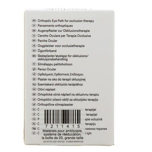 3M Opticlude Pansement Orthoptique