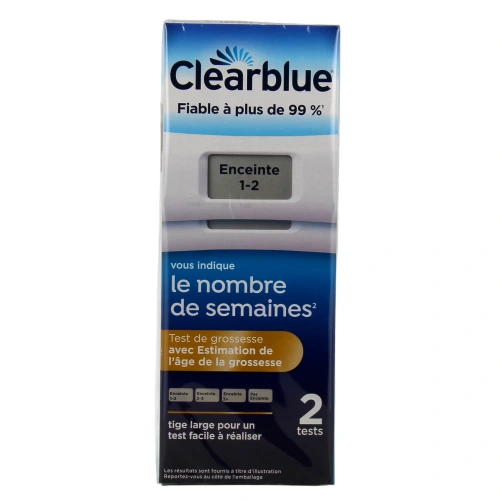 Clearblue Test De Grossesse Digital Estimation De l'Âge De Grossesse