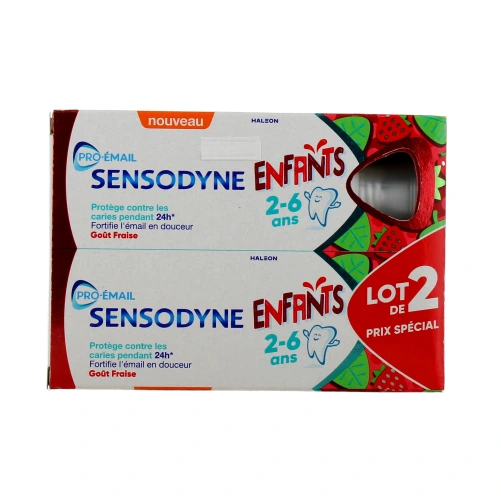 Sensodyne Pro-Email Dentifrice Enfant 2-6 ans