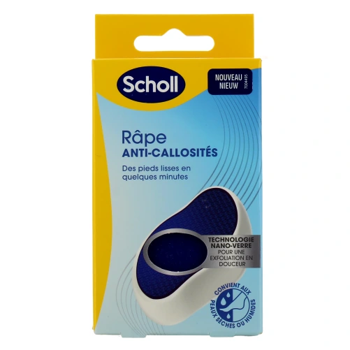 Scholl Râpe Manuelle Anti-callosités Nano Verre