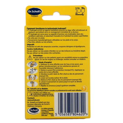 Scholl Pansements Ampoules Ouvertes