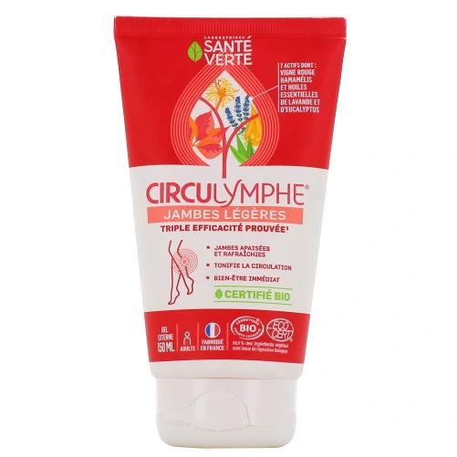 Circulymphe Jambes Légères Gel Externe Bio