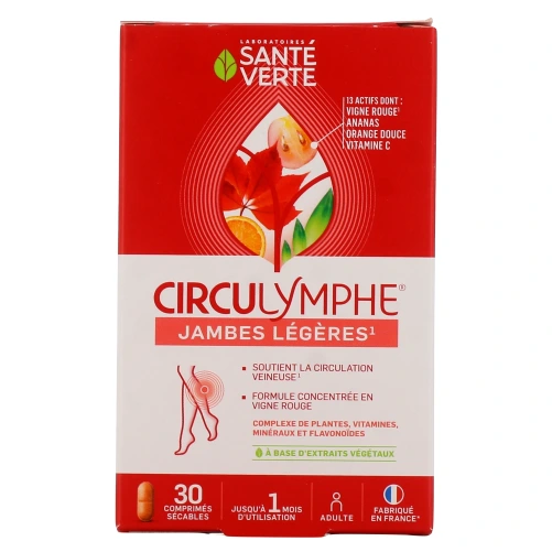 Circulymphe Jambes Légères Comprimés