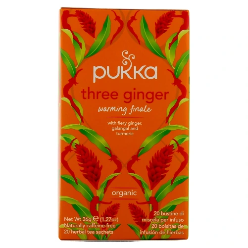 Pukka Tisane Trois Gingembres Bio