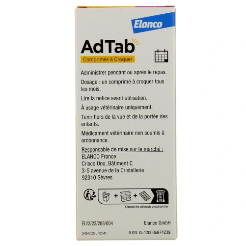 AdTab Anti Puces Chien