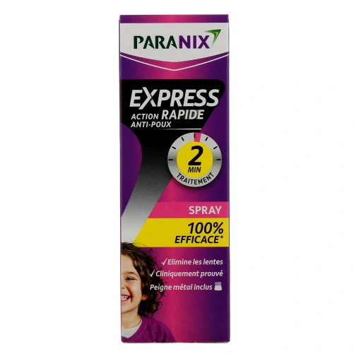 Paranix Express Action Rapide Anti-Poux 2 Minutes