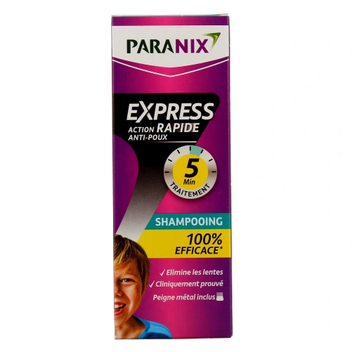 Paranix Express Action Rapide Anti-Poux 5 Minutes