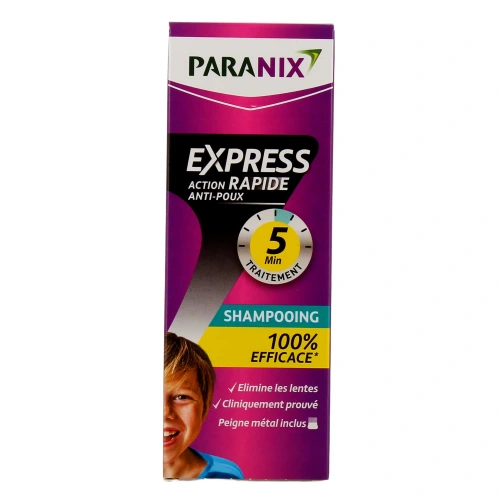 Paranix Express Action Rapide Anti-Poux 5 Minutes