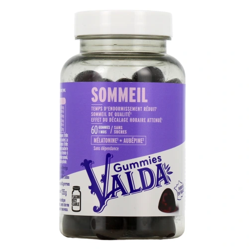Valda Gummies Sans Sucres Sommeil