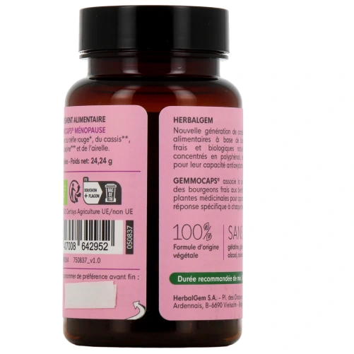 Herbalgem Gemmocaps Ménopause