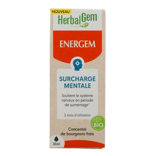Herbalgem Energem Surcharge Mentale Bio