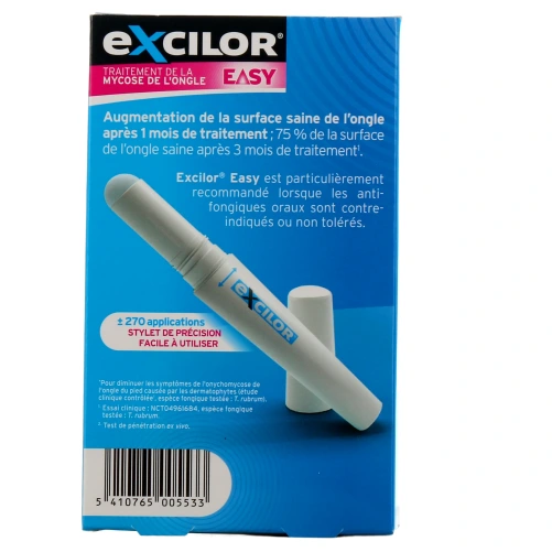 Excilor Mycose de l'Ongle Solution et Stylet