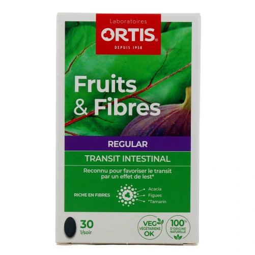 Ortis Fruits & Fibres Regular Transit Intestinal Comprimés
