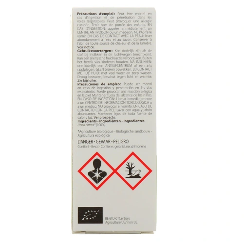 Pranarom Huile essentielle de Litsée citronnée