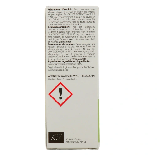 Pranarom Huile Essentielle Bois de Rose Bio