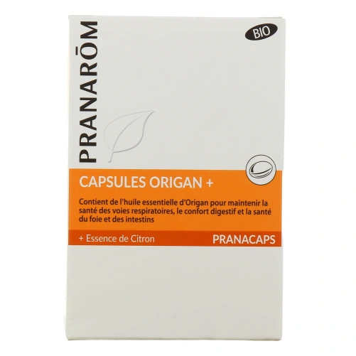 Pranarom Capsules Origan + BIO