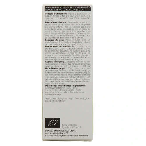 Pranarom Huile essentielle Eucalyptus radié