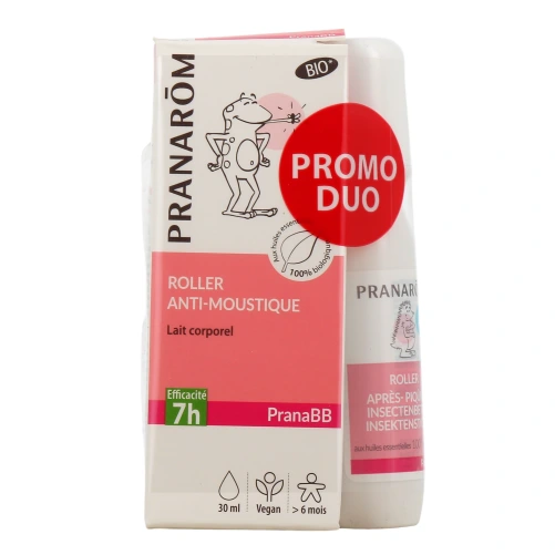 PranaBB Roller Anti-Moustique Lait Corporel Bio