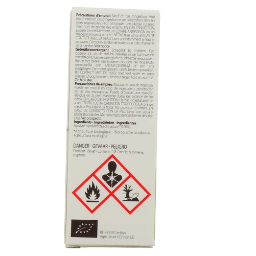 Pranarom Huile Essentielle Eucalyptus à Fleurs Multiples, à Cryptone Bio