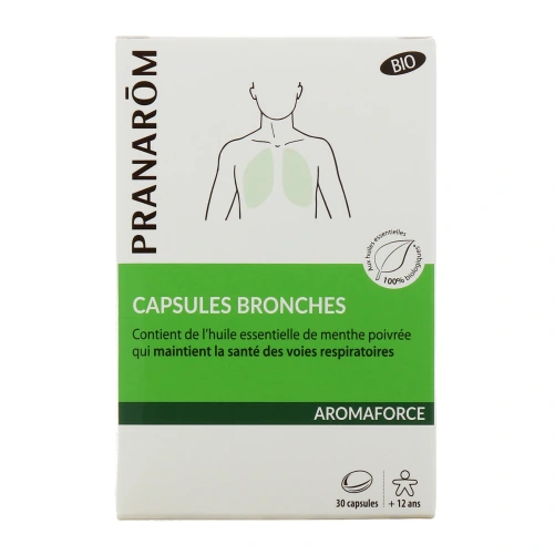 Pranarom Aromaforce Capsules Bronches