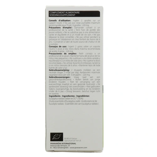 Pranarom Huile essentielle Eucalyptus radié