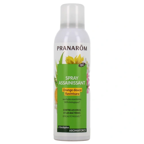 Pranarom Aromaforce Spray Assainissant Orange Douce Ravintsara Bio