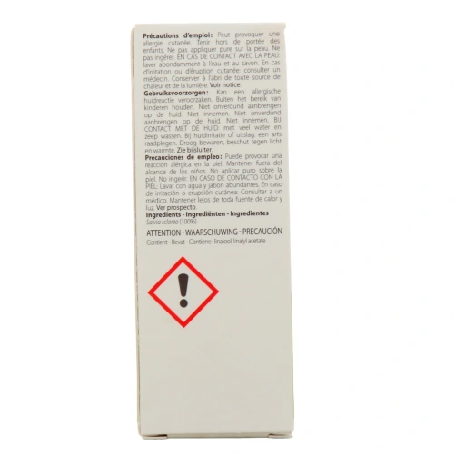 Pranarom Huile Essentielle Sauge Sclarée