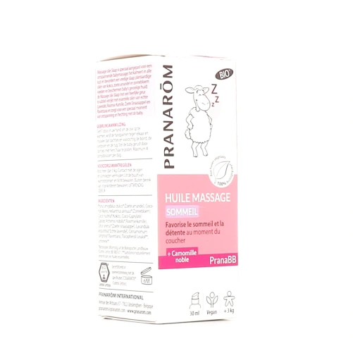 PranaBB Huile Massage Sommeil Bio