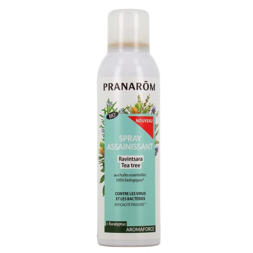 Pranarom Aromaforce Spray Assainissant Ravintsara Tea-Tree BIO