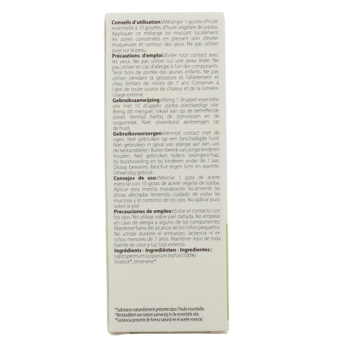 Pranarom Huile Essentielle Manuka