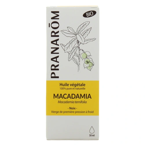 Pranarom Huile Végétale Macadamia Bio