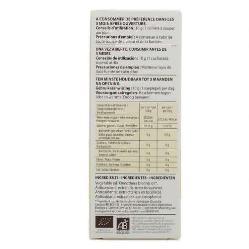 Pranarom Huile Végétale Onagre Bio