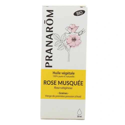 Pranarom Huile Végétale Rose Musquée Bio