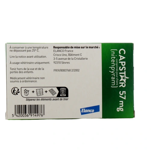 Capstar Chien Traitement Anti-Puces