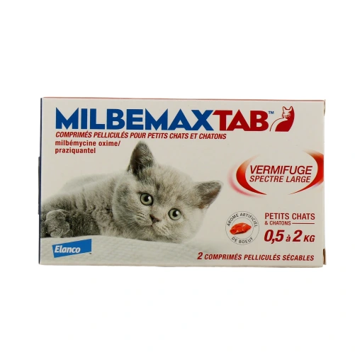 Milbemax Tab Vermifuge Chat