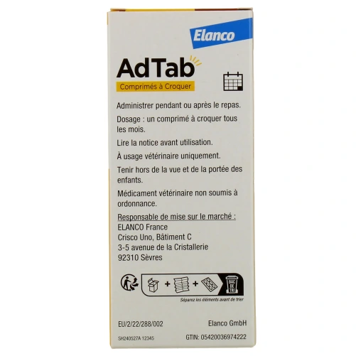 AdTab Anti Puces Chien