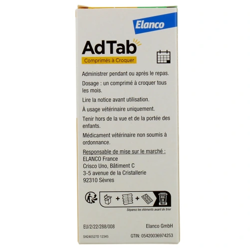 AdTab Anti Puces Chien