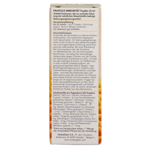 Herbalgem Propolis Large Spectre Gorge Bio