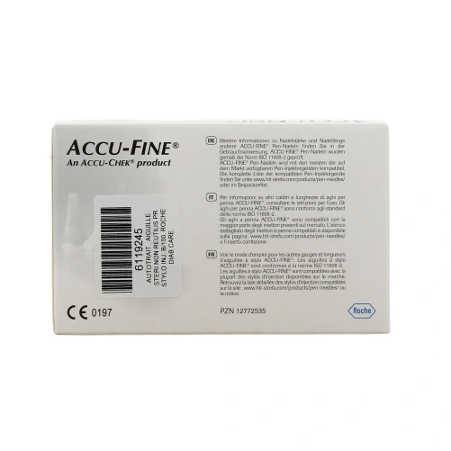 Accu-Chek Accu-Fine aiguilles stériles