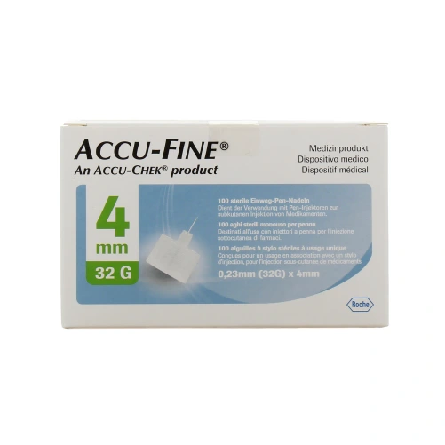 Accu-Chek Accu-Fine aiguilles stériles