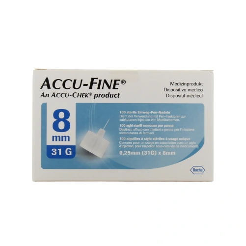 Accu-Chek Accu-Fine aiguilles stériles