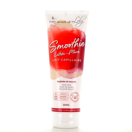 Les Secrets de Loly Smoothie Litchi-Mûre Lait Capillaire