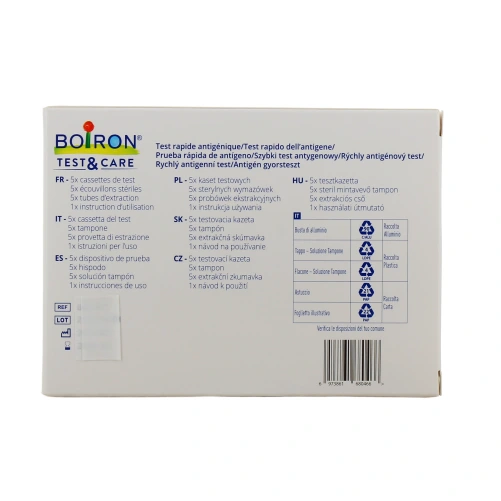 Boiron Autotest Covid