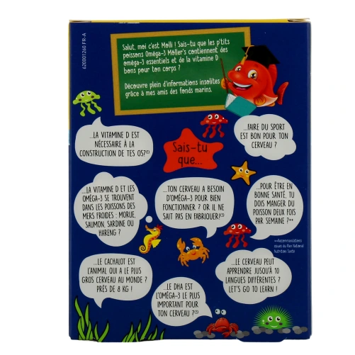 Möllers Omega-3 P'tits Poissons