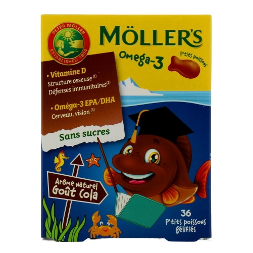 Möllers Omega-3 P'tits Poissons